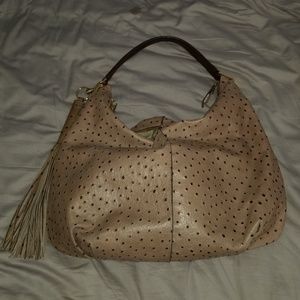 G.I.L.I. leather tan purse